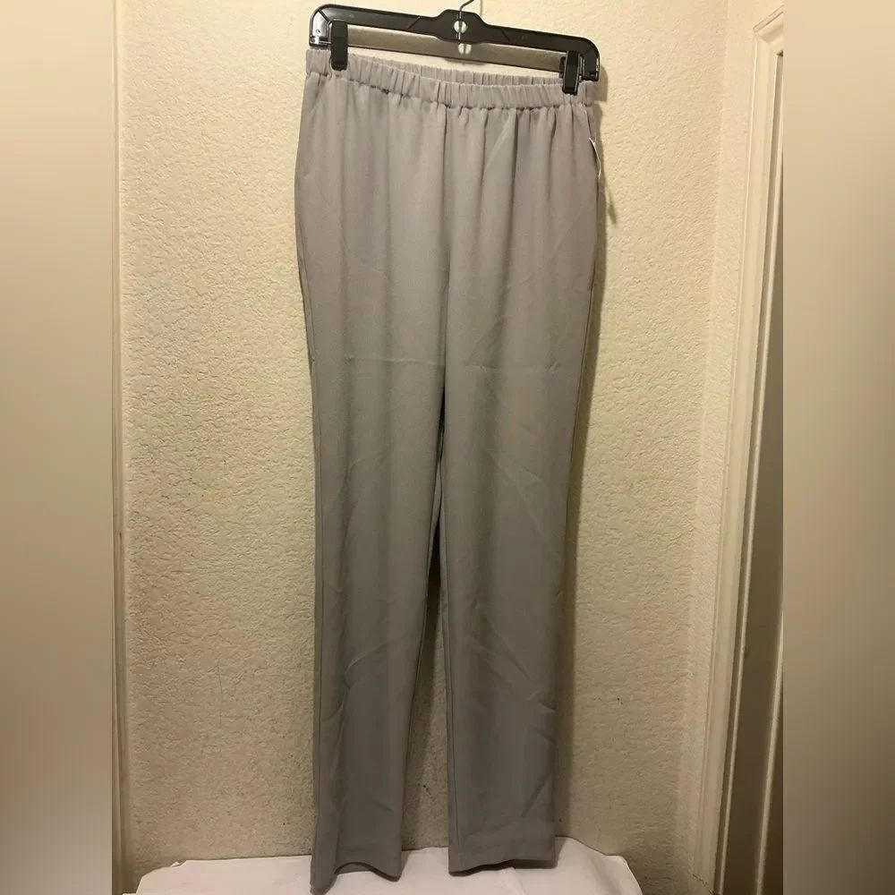 Allie Coosh Pants Womens Sophia Pull on Dress pant in moonstone size XP $225